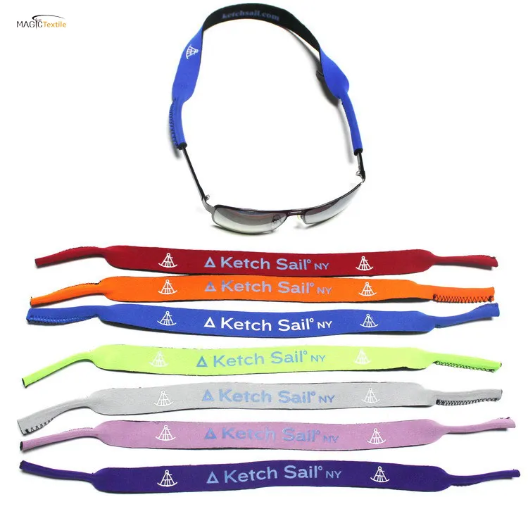 Hot Koop Professionele Zwemmen Neopreen Zonnebril Riem Custom Logo Sport Bril Band