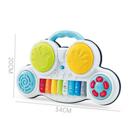 Bao Han Early Education Handheld Musical Instrument for Kids Electronic Drum Keyboard Musical Toys