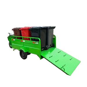 Poubelle électrique à trois roues soulevant la collecte de déchets de camion et <span class=keywords><strong>le</strong></span> véhicule de transfert pour la petite zone - Product Image 2