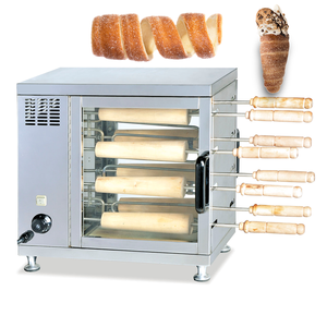 Kurtoskalacs kurtos kalacs rodillo chimenea pastel horno kurtos kalacs-macchina panadería snack trdelnik parrilla máquina de acero inoxidable - Product Image 1