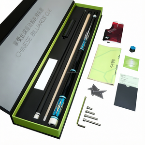 Taco de billar ZENI XW01 de fibra de carbono con unión radial central, doble eje, extensión de 147 cm, 12.2mm 12.5mm - Product Image 3