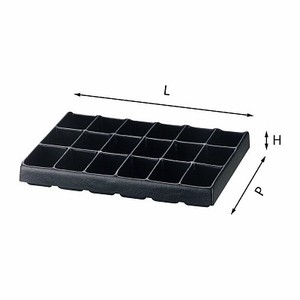 Contenedor de Almacenamiento Usag 400x315x50 mm Tipo Cajón PP Industrial Ahorrador de Espacio - Product Image 1