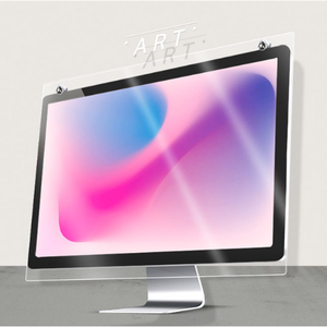 Écran de protection anti-lumière bleue en acrylique de 15 pouces, qualité supérieure, à clipser, panneau anti-reflet rigide pour espace de travail de bureau - Product Image 4