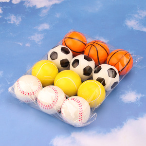 Pelota de PU de 63 mm para Aliviar el Estrés, Juguete de Esponja con Ventilación para Niños y Niñas de 5 a 7 Años, Marca Jincan - Product Image 1