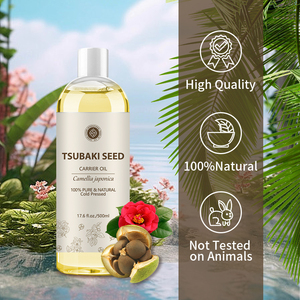 Aceite de Tsubaki Premium para Piel y Cabello - 100% Puro, Natural, Fresco, de Semillas de Camellia Japonica, Prensado en Frío |   OEM 500ML - Product Image 3