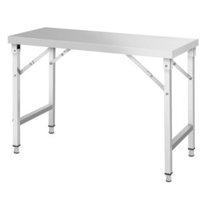 Almacén Material de alta calidad Mesa plegable de campo al aire libre Tamaño personalizado Mesa DE TRABAJO plegable portátil de acero inoxidable - Product Image 2