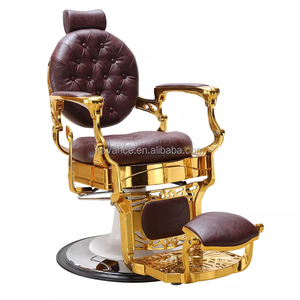 Mobilier de <span class=keywords><strong>Salon</strong></span> de <span class=keywords><strong>coiffure</strong></span>, chaise de barbier Vintage, chaise de barbier d'<span class=keywords><strong>occasion</strong></span> à vendre - Product Image 2
