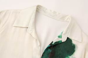 Estate donna europea americana abbigliamento piante <span class=keywords><strong>verdi</strong></span> all'ingrosso nuova primavera stampata appesa Top camicia e <span class=keywords><strong>pantaloni</strong></span> - Product Image 6