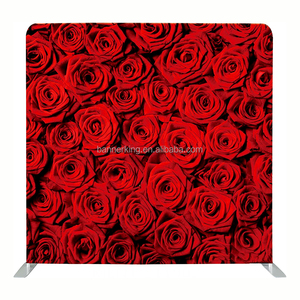 2025 Chất lượng cao Tùy chỉnh hình ảnh biểu tượng Kích thước thẳng Backdrop đứng thẳng Backdrop với khung photobooth phông nền - Product Image 1