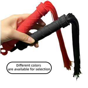 Groothandel BDSM siliconen flogger volwassenen orgasme zweep bondage set met seksuele flirt tools - Product Image 4