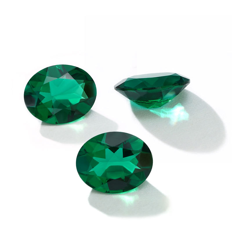 Esmeralda zambiana del laboratorio