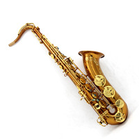 Eastern Rust-Resistant Brass Tenor Saxophone with Dark Gold Lacquer