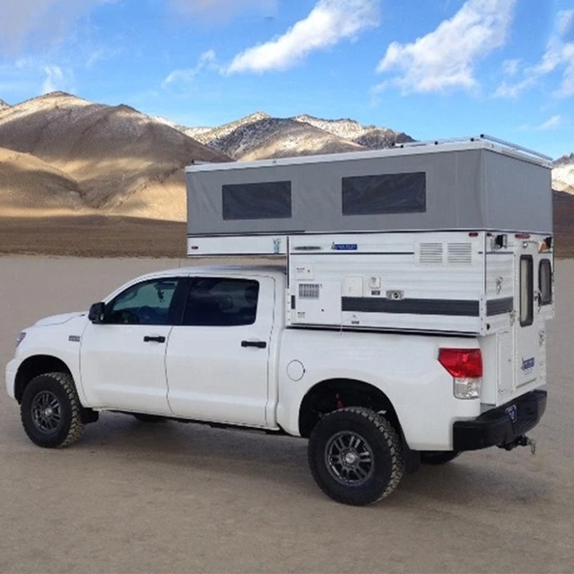 China Lightweight 6.5' Full-Size Slide-In Truck Campers for Camping and Travel Camper Trailer Shell