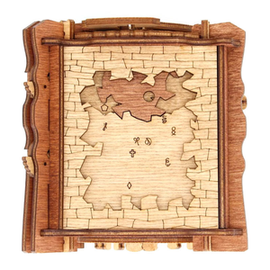 YUESHEN Custom IDventure Trial of Camelot Caja de rompecabezas de madera mecánica de escape, Caja de rompecabezas de madera con piezas mecanizadas por CNC - Product Image 3