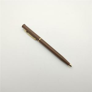 Slim Piano Lacquer Twist Metal Ballpoint <b>Pen</b> With Single Silver Ring Color Rotating Executive Signature <b>Pen</b> Custom Logo - Product Image 4