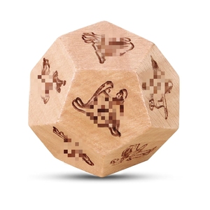 Pafu Regalo del Día de San Valentín Noche divertida Citas Decisión Dados Juego sexual Día de San Valentín Fecha 12 Dados laterales para pareja Novio Novia - Product Image 1