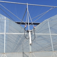 Film agricole ZHUOTAI à faible coût pour serre, ventilation latérale en rouleau, taille personnalisée pour les petites exploitations agricoles