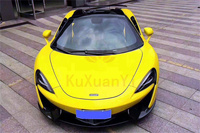 Bord de pare-chocs avant en fibre de carbone de haute qualité de style OEM pour diffuseur arrière de kit de carrosserie McLaren 540C 2017 S 2019-570