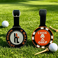 Label Tas Golf Enamel Keras Label Pribadi dengan Pengiriman Langsung dari Pabrik