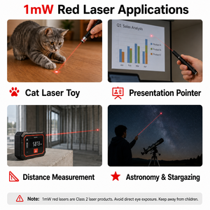 Módulo Láser Rojo de Baja Potencia 1mW 630nm 650nm TO56, Punto Luminoso, Personalizado OEM ODM, Precio de Fábrica al por Mayor para Juguete para Gatos, Alineación de Lápices - Product Image 4
