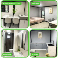 Maison mobile de luxe, maison conteneur de 20 pieds, maison préfabriquée, villas, maison conteneur de 30 pieds, 40 pieds