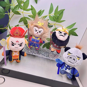 Peluche Macchina Artiglio della Fortuna Direttamente dalla Fabbrica, 10 cm, Imbottitura in Cotone PP, Giocattolo Confortante <span class=keywords><strong>di</strong></span> Wukong del Viaggio verso l'Ovest, Personalizzabile - Product Image 3