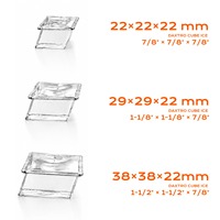 Machine de production de glace en cubes grande capacité 3 tonnes 24h en acier inoxydable avec PLC pour usine de glace, usine de boissons, supermarché, chaîne du froid