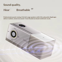 Mini-enceinte Bluetooth créative avec écran, fonction d'affichage des paroles et veilleuse d'ambiance flottante