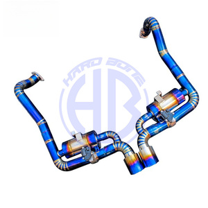 Échappement catback valvetronic d'échappement en titane pour Porsche Cayman 718 2.0T - Product Image 2