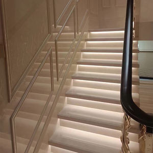 Dalle de marbre Crème Uno beige de haute qualité GOLDTOP, design moderne, surface polie, pour salle de bain de villa, meuble-lavabo, cuisine, étanche - Product Image 2