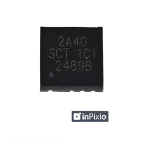 Composants électroniques SCT52A40DSAR, alimentation 120V, crête 5A, DFN 9L High 9 VFDFN Exposed Pad, gestion de l'alimentation (PMIC) - Product Image 1