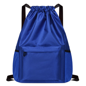 New Design Custom Logo Casual String Knapsack Sports Gym <b>Drawstring</b> <b>Bag</b> <b>Drawstring</b> Backpack <b>Bags</b> with Pocket for Swimming Beach - Product Image 2