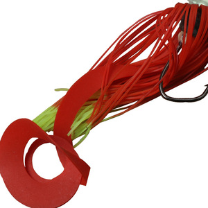Señuelo de Silicona con Forma de Paraguas, Naranja, Verde, Rojo, para Pesca de Lubina, Cebo de Fondo, Señuelo DIY YJ-L-124 - Product Image 5