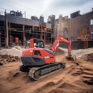 Pelleteuse d'occasion Kubota KX185-3 8 Tonnes Pelle hydraulique sur chenilles KX165 KX155 U30 - Product Image 6