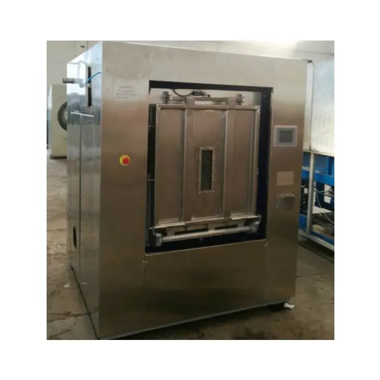 30 KG-100 KG automática máquina de lavado industrial barrera lavadora extractor desinfección para hospital