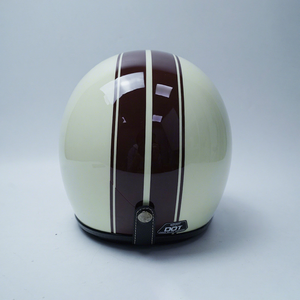 <span class=keywords><strong>Casque</strong></span> ouvert vintage cool à coque lisse et visière <span class=keywords><strong>amovible</strong></span> pour Cafe Racer, Cruiser et conduite quotidienne - Product Image 6