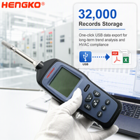 Enregistreur de données de température et d'humidité portable HENGKO HG970 -30 à 80 ° C pour la surveillance de l'environnement des entrepôts