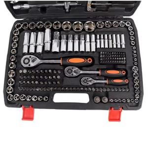 Ensemble d'outils de réparation automobile de 216 pièces, clés à douilles pour mécaniciens automobiles, clé dynamométrique de 1/2 pouce, ensemble combiné d'outils de voiture de 216 pièces - Product Image 2