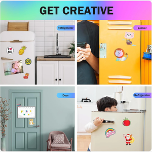 Customizable A4 Magnetic <b>Rubber</b> Sheet, 0.5/1.0/1.5/2.0mm Thickness, for Fridge Magnets Crafts - Product Image 5