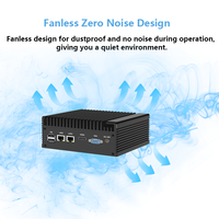 YUHUA Mini PC industriel avec Core I5/i7 double SATA SSD double LAN double COM double affichage Mini ordinateur industriel intégré