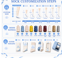 Chaussettes de yoga et de Pilates en coton doux pour femmes, chaussettes antidérapantes, chaussettes à adhérence antidérapante pour l'entraînement en studio