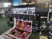Precio 1120 USD 1900 Impresora de rollo a rollo de un solo cabezal Adecuado para impresoras automatizadas de tinta a base de agua Tinta solvente ecológica Tinta UV