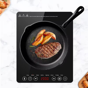 Table de cuisson à <span class=keywords><strong>induction</strong></span> 220V, brûleur à <span class=keywords><strong>induction</strong></span> portable 2000W brûleur de comptoir à écran tactile de cuisine à domicile, cuisinière à <span class=keywords><strong>induction</strong></span> - Product Image 3