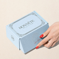 Boîte en carton pliable pour transport de peintures à l'huile abstraites, emballage personnalisé pour épices et crèmes pour les yeux, gaufrage – Vente en gros en ligne