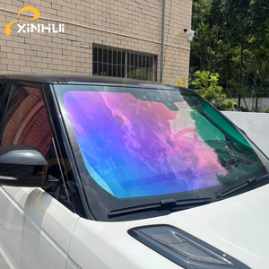 카멜레온 틴트 블루 퍼플 카멜레온 틴팅 71% VLT 퍼플 카멜레온 자동차 윈도우 틴트 필름 - Product Image 3