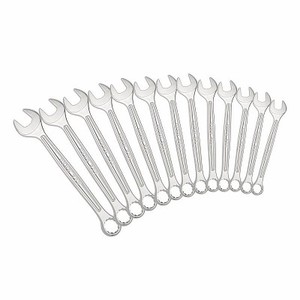 285 P/SE13 <b>Set</b> of 13 Inch Combination Wrench <b>Spanners</b> Chrome DIY Grade Industrial Ring and <b>Ratchet</b> <b>Spanner</b> for Repairing - Product Image 1