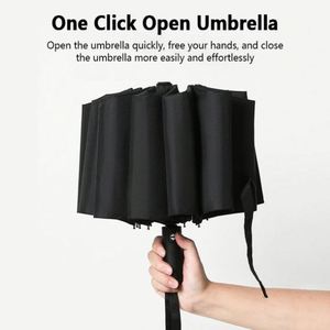 Promotional Folding <b>Windproof</b> Rain Parapluies <b>Umbrella</b> with Logo Custom Adults Travel Automatic Advertising <b>Umbrellas</b> - Product Image 5