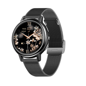 <span class=keywords><strong>Smartwatch</strong></span> AK88 <span class=keywords><strong>con</strong></span> Display IPS HD da 1,26 Pollici, Impermeabile IPX8, Monitoraggio Frequenza Cardiaca, SpO2, Pressione Sanguigna, Multisport, Fitness, Sonno, Assistente Vocale AI, Musica, <span class=keywords><strong>Cinturino</strong></span> <span class=keywords><strong>in</strong></span> Silicone per Donne - Product Image 2