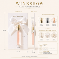 Parfum de marque privée 15 ml, format voyage unisexe, mini-parfum personnalisé, boîte personnalisée pour les boutiques de beauté en ligne