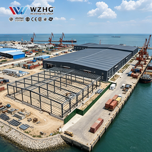 Metal <b>Frame</b> <b>Plant</b> Sustainable Heavy Duty Supplier Insulated 5000Sqm Pre Engineered Workshop Galvanized Industrial - Product Image 1